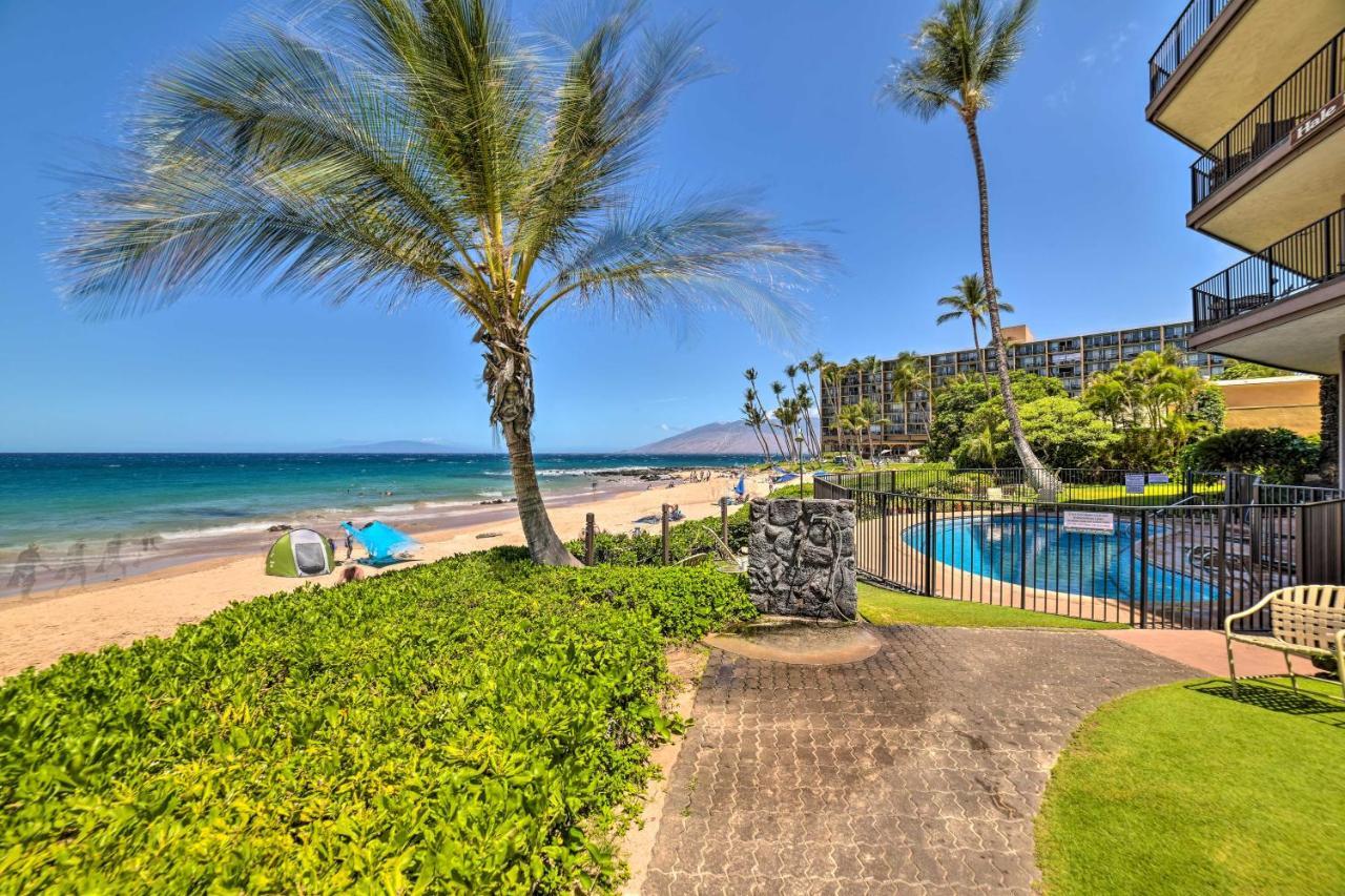 Gorgeous Oceanfront Kihei Condo With Balcony! Wailea  Exteriör bild