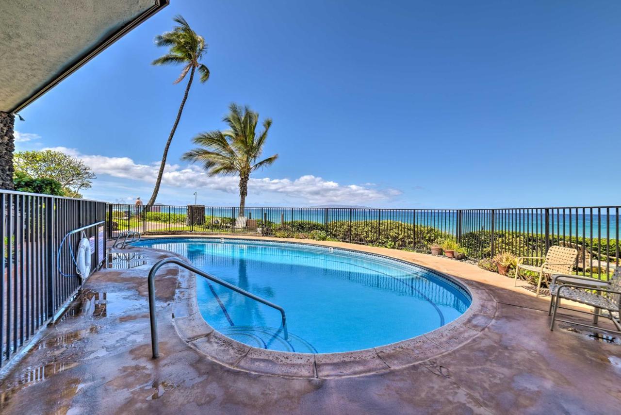 Gorgeous Oceanfront Kihei Condo With Balcony! Wailea  Exteriör bild
